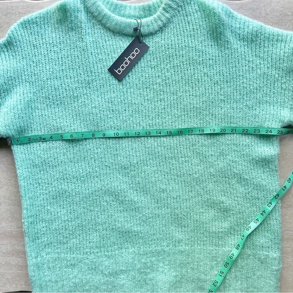 CLOSET CLOSING BooHoo Oversized Rib Knit Boyfriend Jumper NWT - Picture 4 of 6